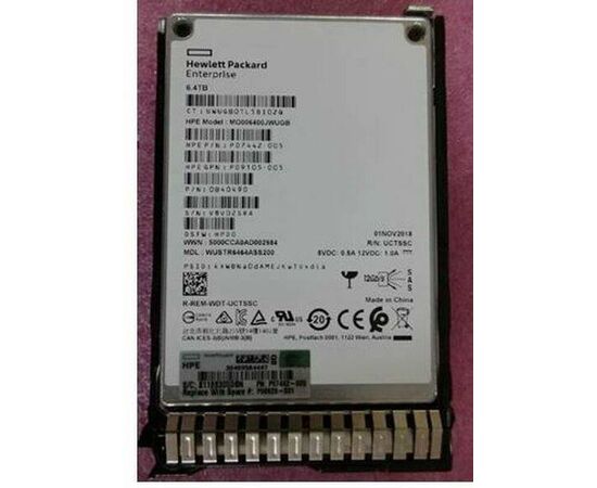 SSD диск HPE P09096-B21 6.4TB 2.5in DS SAS 12G SC Mixed Use, фото 