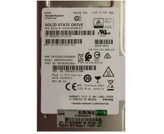 SSD диск HPE P10637-001 960GB 2.5in DS SAS-12G SC Read Intensive VS, фото 