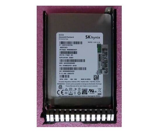 SSD диск HPE P13808-001 480GB 2.5in DS SATA-6G SC Mixed Use, фото 