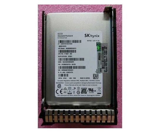 SSD диск HPE P13809-001 960GB 2.5in DS SATA-6G SC Mixed Use G10 SSD, фото 