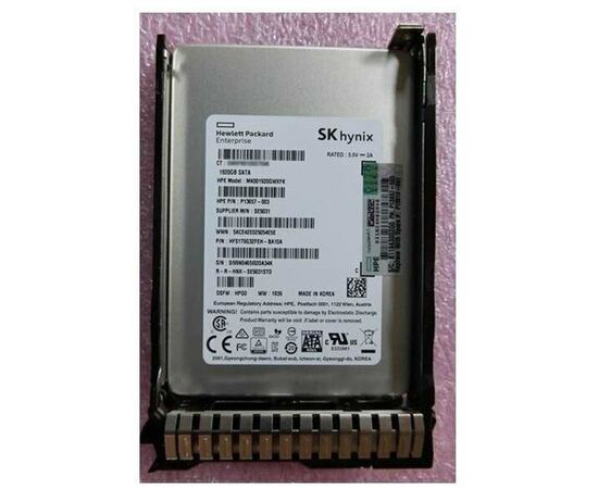 SSD диск HPE P13810-001 1.92TB 2.5in TLC DS SATA-6G SC Mixed Use, фото 