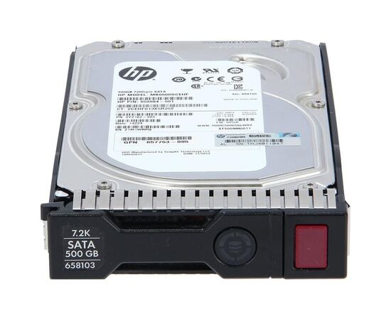 Жесткий диск для сервера Hewlett Packard Enterprise 500 ГБ SATA 3.5" 7200об/мин, 6Gb/s, 658071-B21#HK, фото 