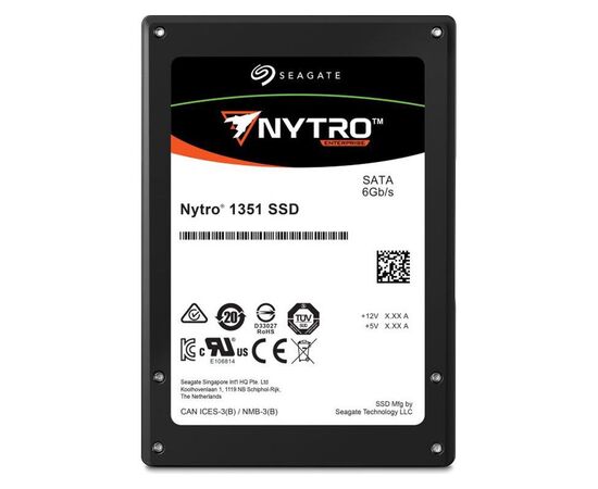 SSD диск для сервера Seagate Nytro 1351 960ГБ 2.5" SATA 6Gb/s TLC XA960LE10063, фото 