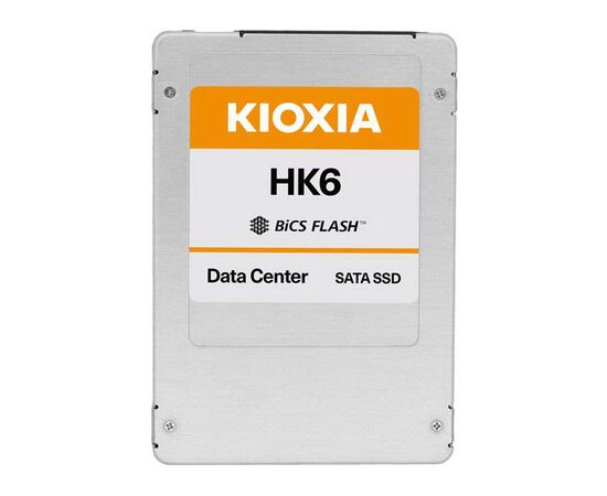 SSD диск для сервера Kioxia HK6-V 3.84ТБ 2.5" SATA 6Gb/s TLC KHK61VSE3T84, фото 