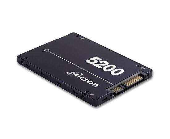 SSD диск для сервера Micron 5200 MAX 480ГБ 2.5" SATA 6Gb/s TLC MTFDDAK480TDN-1AT1ZABYY, фото 