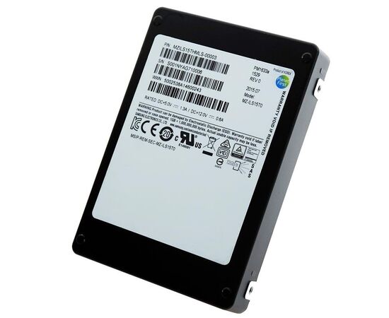 SSD диск для сервера Samsung PM1633a 1.92ТБ 2.5" SAS 12Gb/s TLC MZILS1T9HEJH-00007, фото 