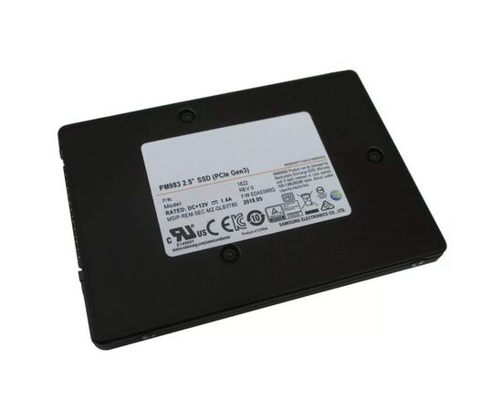 SSD диск для сервера Samsung PM983 960ГБ 2.5" U.2 NVMe PCIe 3.0 x4 TLC MZQLB960HAJR-00007, фото 