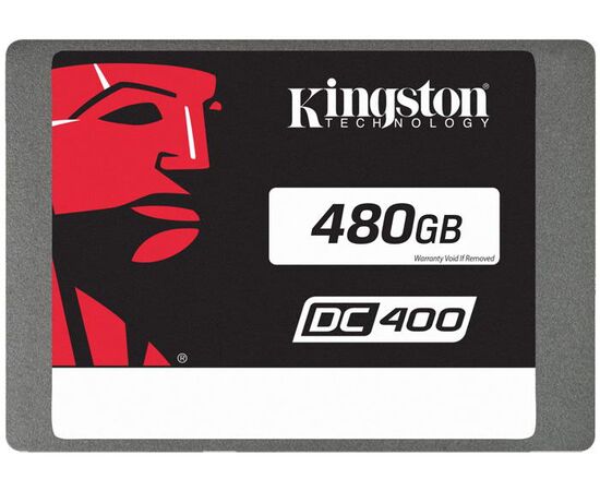 SSD диск для сервера Kingston DC400 480ГБ 2.5" SATA 6Gb/s MLC SEDC400S37/480G, фото 