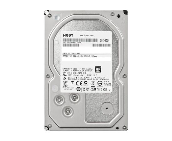 Жесткий диск для сервера HGST 4ТБ SATA 3.5" 7200 об/мин, 6 Gb/s, HUS726040ALE614, фото 
