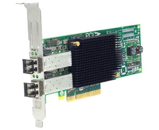 Контроллер HPE LPE12002-HPE 8GB 2-port PCI Express Fibre Channel HBA, фото 