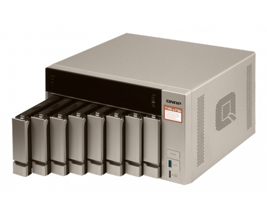 Настольная система хранения QNAP TVS-873E 8-bay, TVS-873E-8G, фото , изображение 2