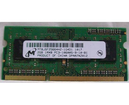 Модуль памяти для сервера Micron 2GB DDR3-1333 MT8JSF25664HZ-1G4D1, фото 