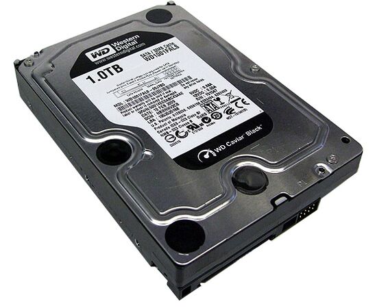Жесткий диск для сервера WD 1ТБ SATA 3.5" 7200 об/мин, 3 Gb/s, WD1001FALS, фото 