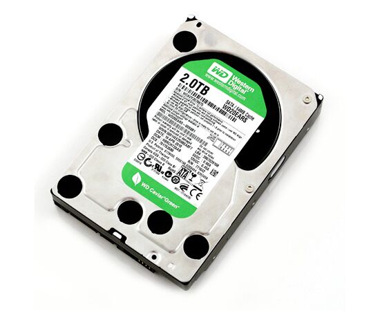 Жесткий диск для сервера WD 2ТБ SATA 3.5" 7200 об/мин, 3 Gb/s, WD20EARS, фото 