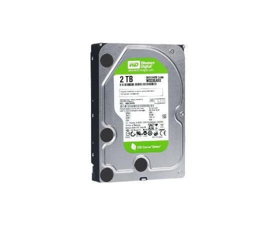 Жесткий диск для сервера WD 2ТБ SATA 3.5" 7200 об/мин, 6 Gb/s, WD20EARX, фото 