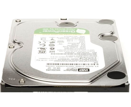 Жесткий диск для сервера WD 2ТБ SATA 3.5" 7200 об/мин, 3 Gb/s, WD20EURS, фото 