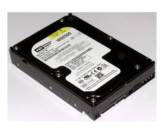 Жесткий диск для сервера WD 250ГБ SATA 3.5" 7200 об/мин, 3 Gb/s, WD2500JS, фото 