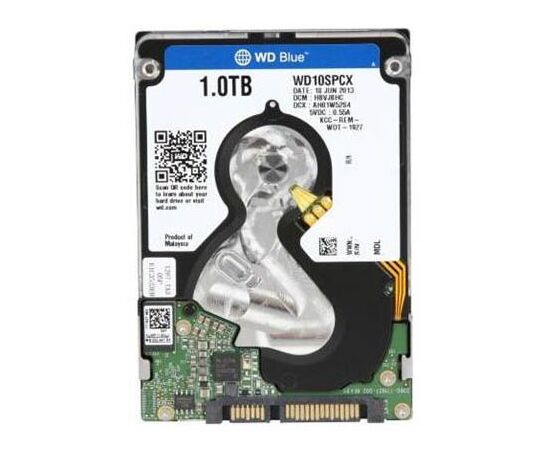 Жесткий диск для сервера WD 1ТБ SATA 2.5" 5400 об/мин, 6 Gb/s, WD10SPCX, фото 