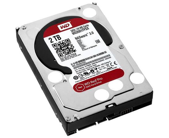 Жесткий диск для сервера WD 2ТБ SATA 3.5" 7200 об/мин, 6 Gb/s, WD2001FFSX, фото 