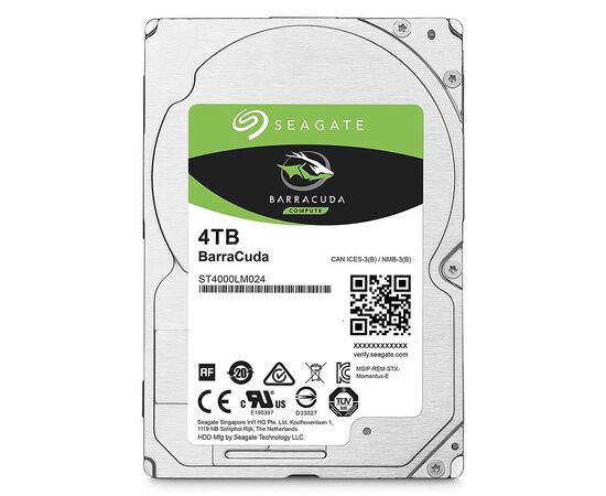 Жесткий диск для сервера Seagate 4ТБ SATA 2.5" 5400 об/мин, 6 Gb/s, ST4000LM024, фото 