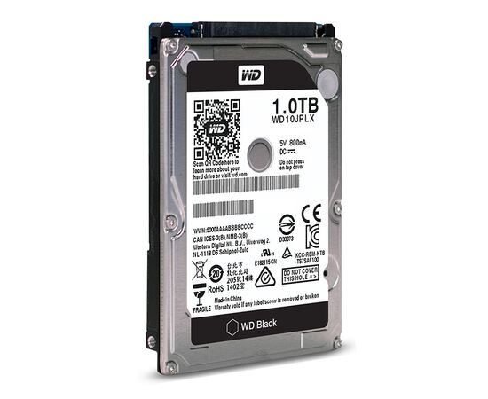 Жесткий диск для сервера WD 1ТБ SATA 2.5" 7200 об/мин, 6 Gb/s, WD10JPLX, фото 
