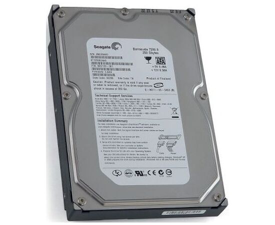 Жесткий диск для сервера Seagate 250ГБ SATA 3.5" 7200 об/мин, 3 Gb/s, ST3250824AS, фото 