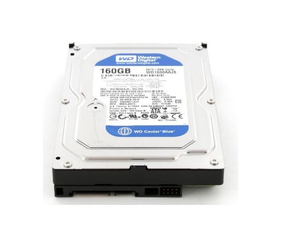 Жесткий диск для сервера WD 160ГБ SATA 3.5" 7200 об/мин, 3 Gb/s, WD1600AAJS, фото 