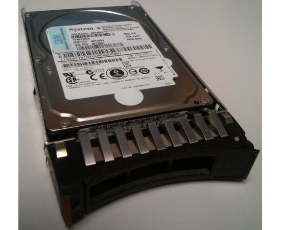 Жесткий диск для сервера IBM 600ГБ SAS 2.5" 10000 об/мин, 6 Gb/s, 49Y2007, фото 