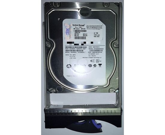 Жесткий диск для сервера IBM 4ТБ SAS 3.5" 7200 об/мин, 6 Gb/s, 00Y5147, фото 