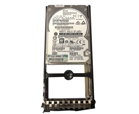 Жесткий диск для сервера Hewlett Packard Enterprise 1.2 ТБ SAS 2.5" 10000об/мин, 6Gb/s, J8S17A, фото 