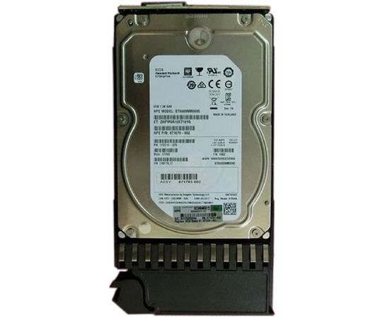 Жесткий диск для сервера Hewlett Packard Enterprise 6 ТБ SAS 3.5" 7200об/мин, 12Gb/s, 787676-001, фото 