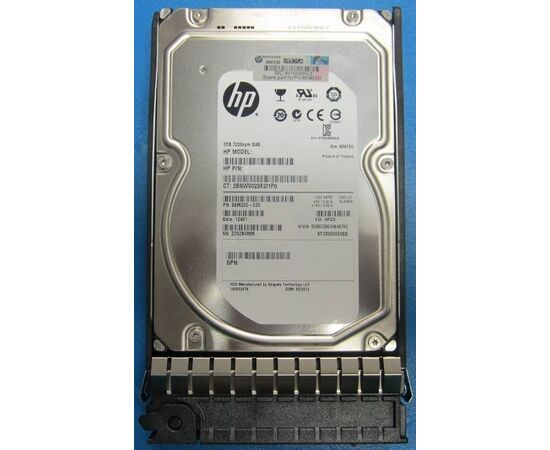 Жесткий диск для сервера Hewlett Packard Enterprise 3 ТБ SAS 3.5" 7200об/мин, 6Gb/s, 686820-001, фото 