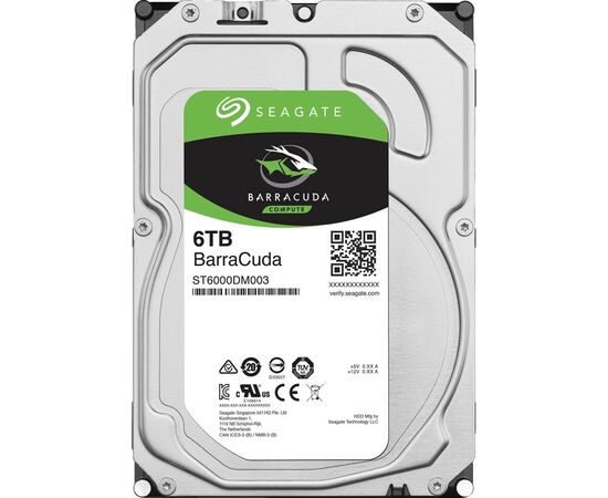 Жесткий диск для сервера Seagate 6ТБ SATA 3.5" 5400 об/мин, 6 Gb/s, ST6000DM003, фото 
