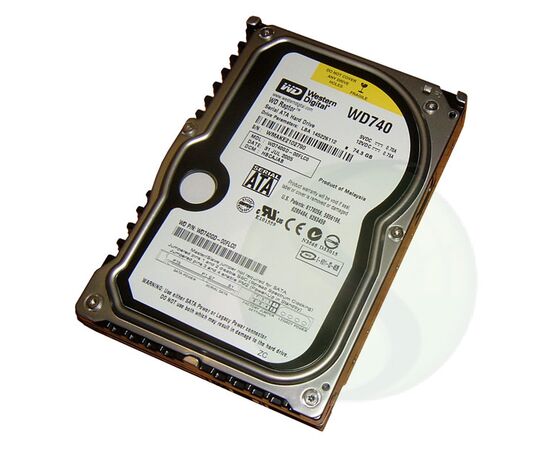 Жесткий диск для сервера WD 74.3ГБ SATA 3.5" 10000 об/мин, WD740GD, фото 