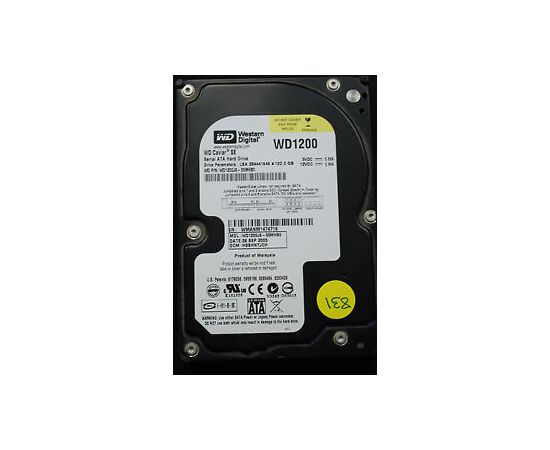 Жесткий диск для сервера WD 120ГБ SATA 3.5" 7200 об/мин, 3 Gb/s, WD1200JS, фото 