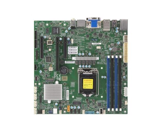 Материнская плата Supermicro X11SCZ-F mATX LGA 1151v2, Retail, MBD-X11SCZ-F-O, фото 
