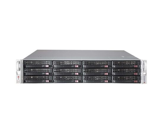 Корпус Supermicro SuperChassis 826BE1C4-R1K23LPB Rack 1200Вт Чёрный 2U, CSE-826BE1C4-R1K23LPB, фото 