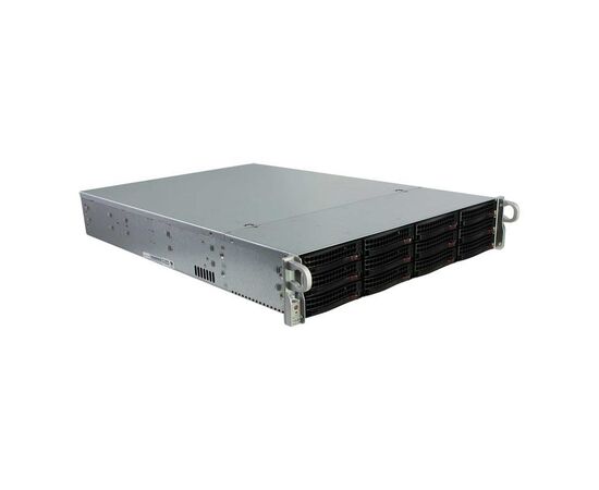 Корпус Supermicro SuperChassis 826BE16-R920LPB Rack 920Вт Чёрный 2U, CSE-826BE16-R920LPB, фото 