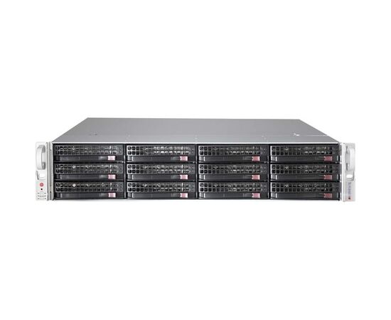 Корпус Supermicro SuperChassis 826BE1C-R920LPB Rack 920Вт Чёрный 2U, CSE-826BE1C-R920LPB, фото 