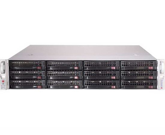 Корпус Supermicro SuperChassis 826BE2C-R741JBOD Rack 740Вт Чёрный 2U, CSE-826BE2C-R741JBOD, фото 