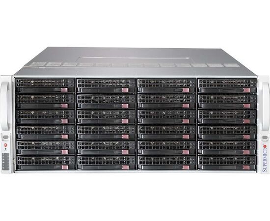 Корпус Supermicro SuperChassis 846BE16-R920B Rack 920Вт Чёрный 4U, CSE-846BE16-R920B, фото 