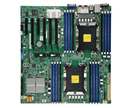 Материнская плата Supermicro X11DPi-NT E-ATX LGA 3647, Retail, MBD-X11DPi-NT-O, фото 