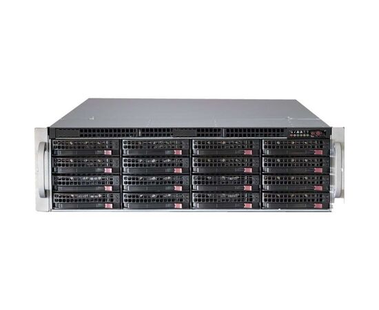 Корпус Supermicro SuperChassis 837E26-RJBOD1 Rack 1000Вт Чёрный 3U, CSE-837E26-RJBOD1, фото 