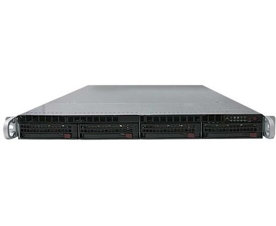 Корпус Supermicro SuperChassis 815TQ-563CB Rack 500Вт Чёрный 1U, CSE-815TQ-563CB, фото 