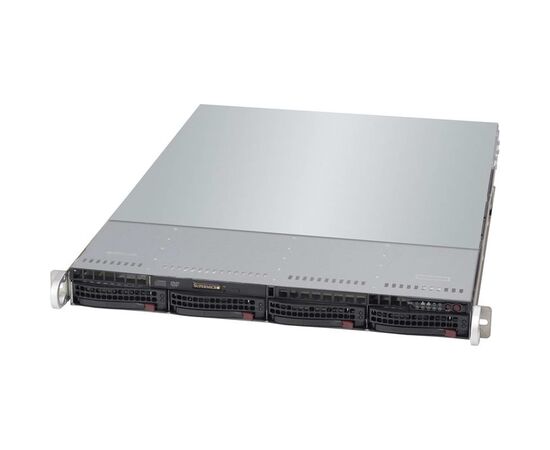 Корпус Supermicro SuperChassis 815TQ-R700WB Rack 700Вт Чёрный 1U, CSE-815TQ-R700WB, фото 