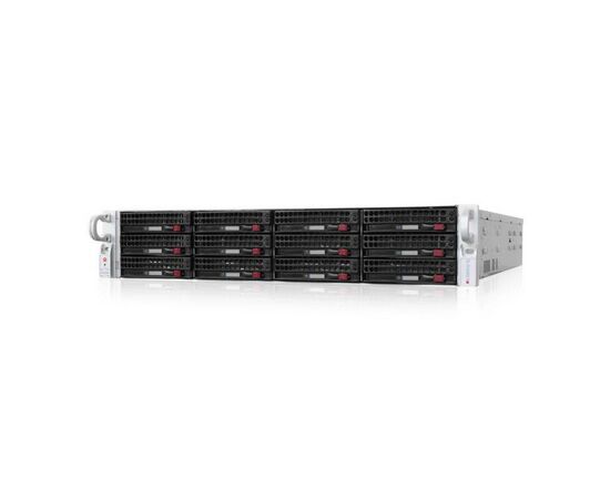 Корпус Supermicro SuperChassis 826E16-R1200LPB Rack 1200Вт Чёрный 2U, CSE-826E16-R1200LPB, фото 
