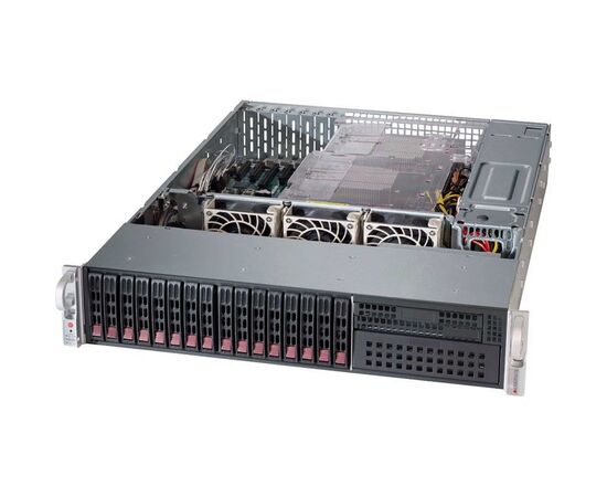 Корпус Supermicro SuperChassis 213AC-R920LPB Rack 920Вт Чёрный 2U, CSE-213AC-R920LPB, фото 