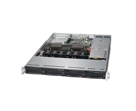 Корпус Supermicro SuperChassis 815TQC-R706WB2 Rack 750Вт Чёрный 1U, CSE-815TQC-R706WB2, фото 
