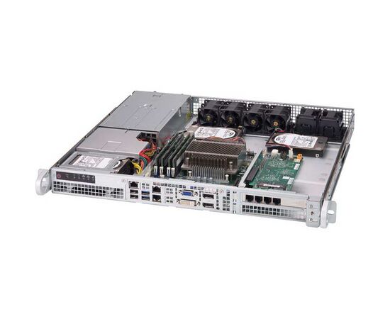 Корпус Supermicro SuperChassis 515-R407 Rack 400Вт Серый 1U, CSE-515-R407, фото 