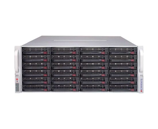 Корпус Supermicro SuperChassis 847E1C-R1K28JBOD Rack 1280Вт Чёрный 4U, CSE-847E1C-R1K28JBOD, фото 